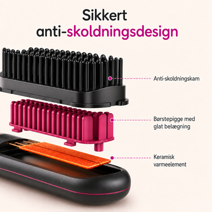 SmoothBrush™ Glattebørste — Nemt glat. Flot og velplejet.