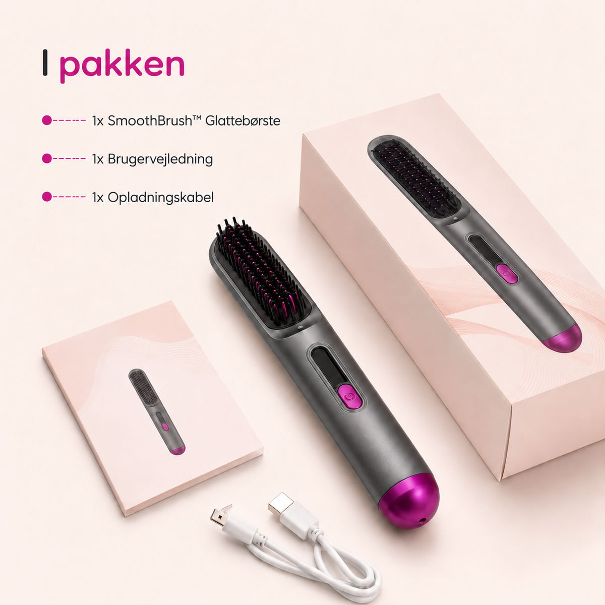 SmoothBrush™ Glattebørste — Nemt glat. Flot og velplejet.