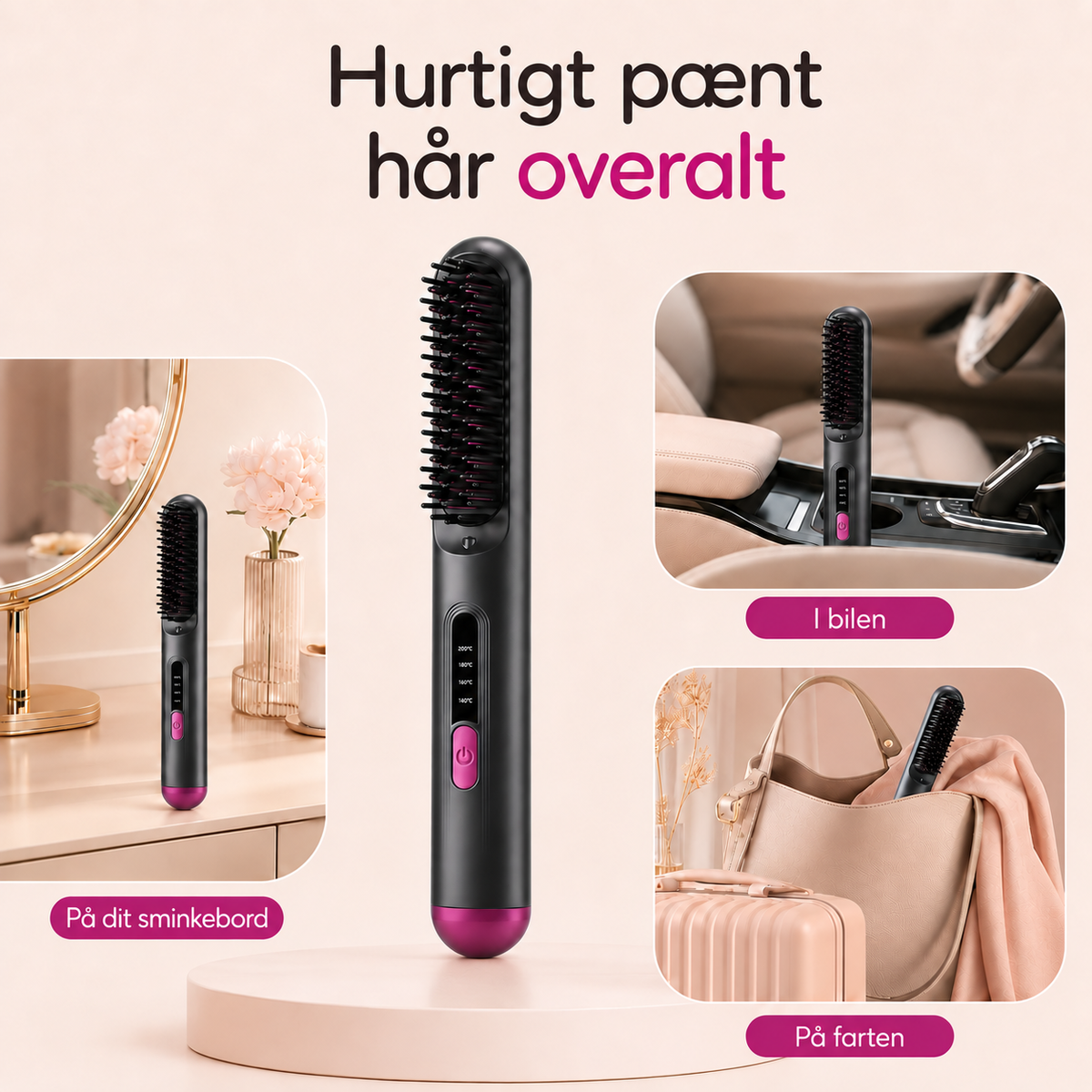 SmoothBrush™ Glattebørste — Nemt glat. Flot og velplejet.