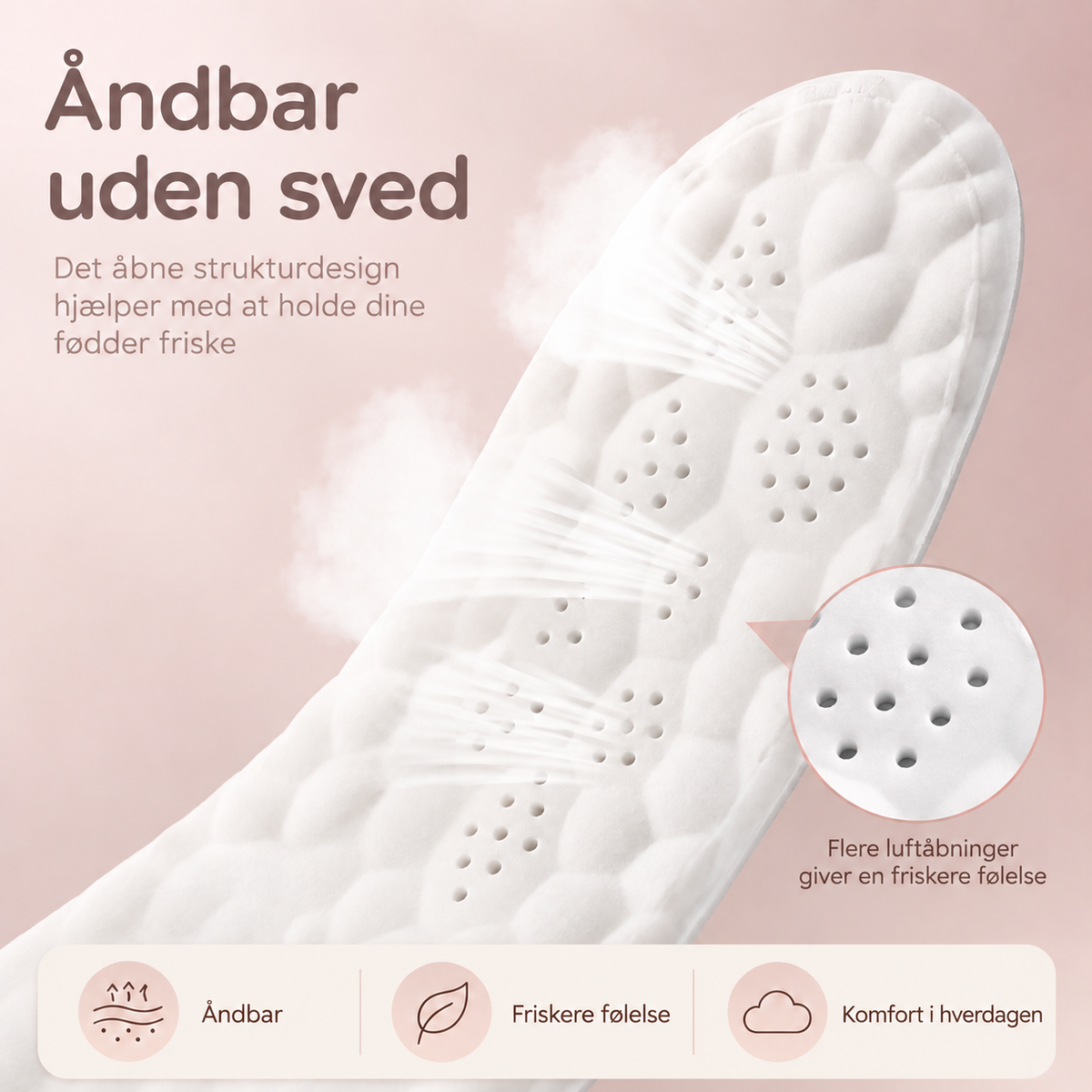 StepRelief™ Komfortsåler — Mere støtte. Mindre ømme fødder.