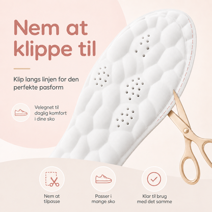 StepRelief™ Komfortsåler — Mere støtte. Mindre ømme fødder.