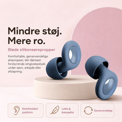 CalmLoop™ Ørepropper — Mindre støj, mere ro.