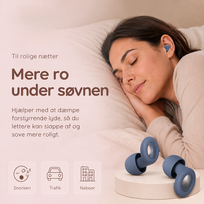 CalmLoop™ Ørepropper — Mindre støj, mere ro.