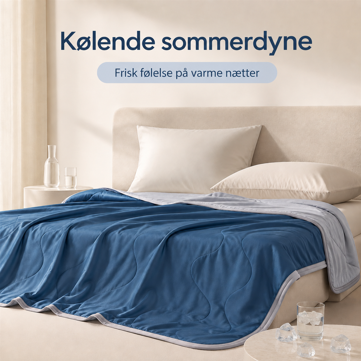 CoolBed™ Kølende sommerdyne — Sov køligt. Komfortabelt under dynen.