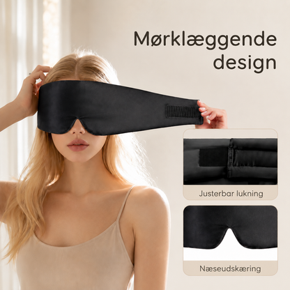 SilkShade™ Silkesovemaske — Gør det mørkt, når du vil sove.