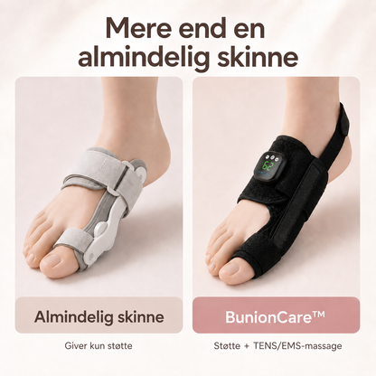 BunionCare™ Tåkorrektor — Støtte og komfort i ét