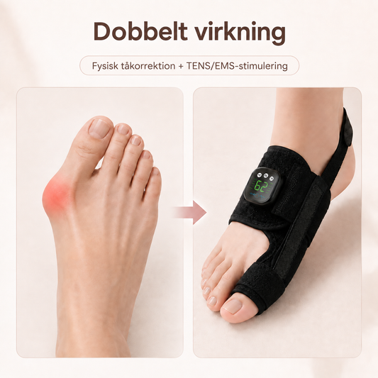 BunionCare™ Tåkorrektor — Støtte og komfort i ét