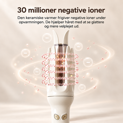 CurlMate™ Automatisk Krøllejern — Din nemme vej til smukke krøller.