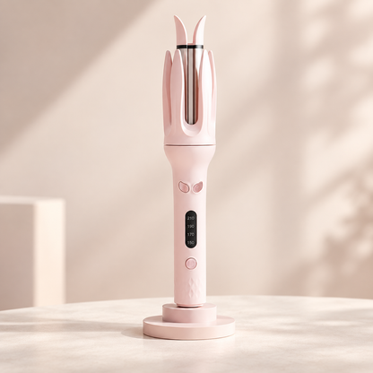CurlMate™ Automatisk Krøllejern — Din nemme vej til smukke krøller.