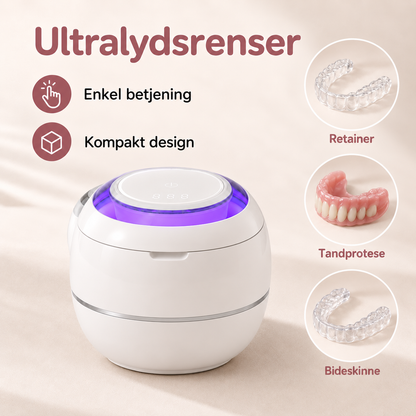 CleanDent™ Ultralydsrenser — Grundig rengøring.